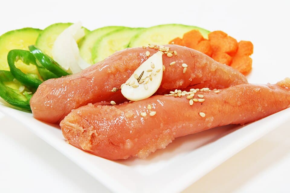 명란젓 사진
