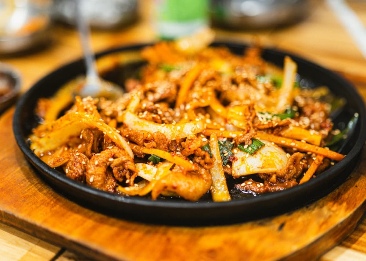 돼지김치볶음 예시 사진