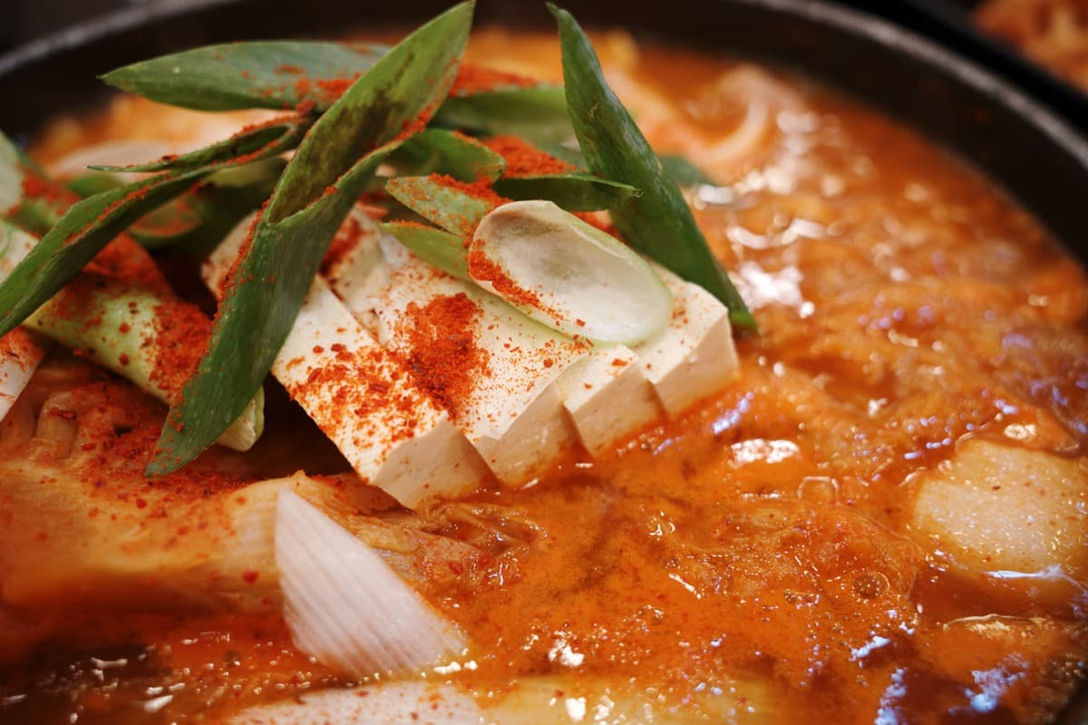 김치순두부찌개 예시 사진