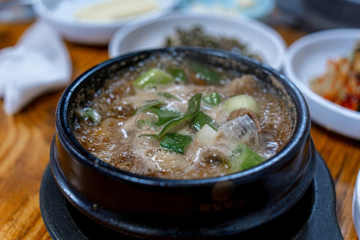 김치콩나물국 예시 사진